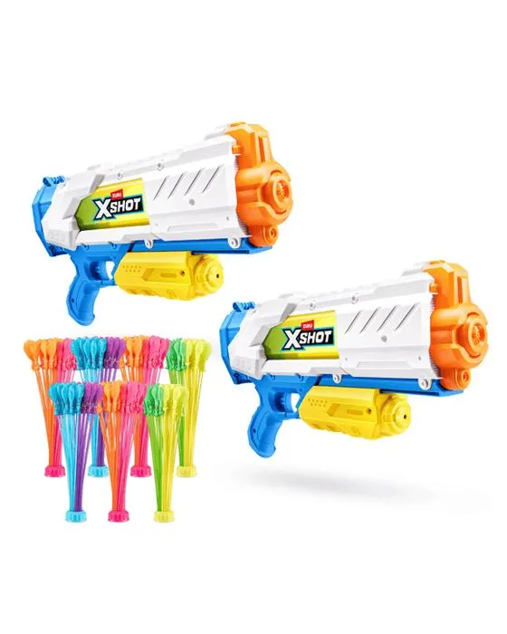 Zuru X-Shot Bunch O Ballons Party de blocs tropicaux Blaster et auto-scellage de ballons d'eau