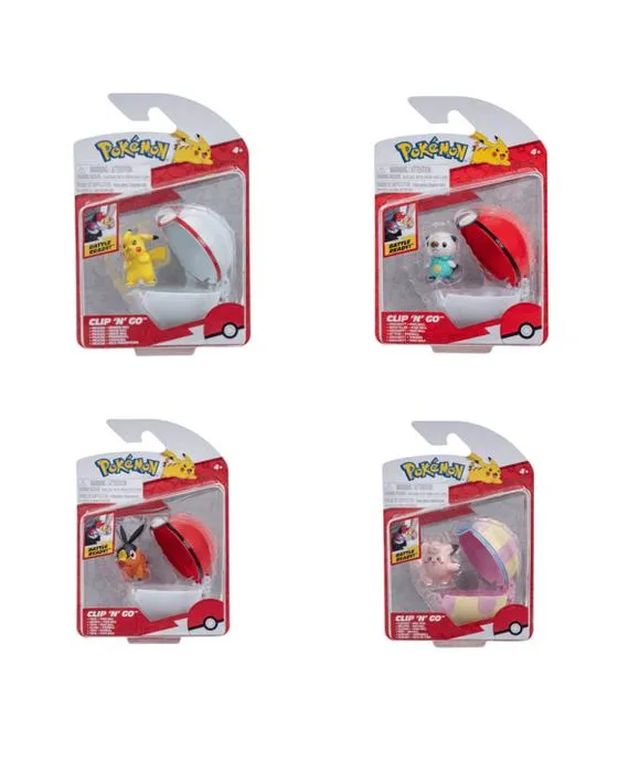 Clip Pokemon 'N' Go Ball Playset - Assortiment