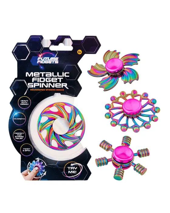 Futures Fidgets: Metallic Fidget Spinner