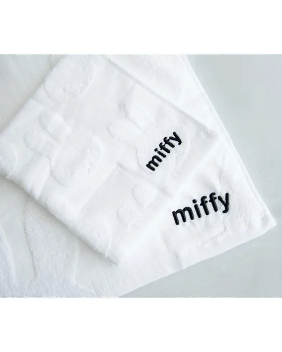 Sac de bain et de serviette à main pour enfants Miffy - Blanc