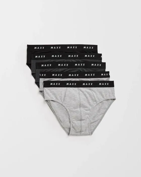 Slips de coton australien 5 packs Hipster - Maxx