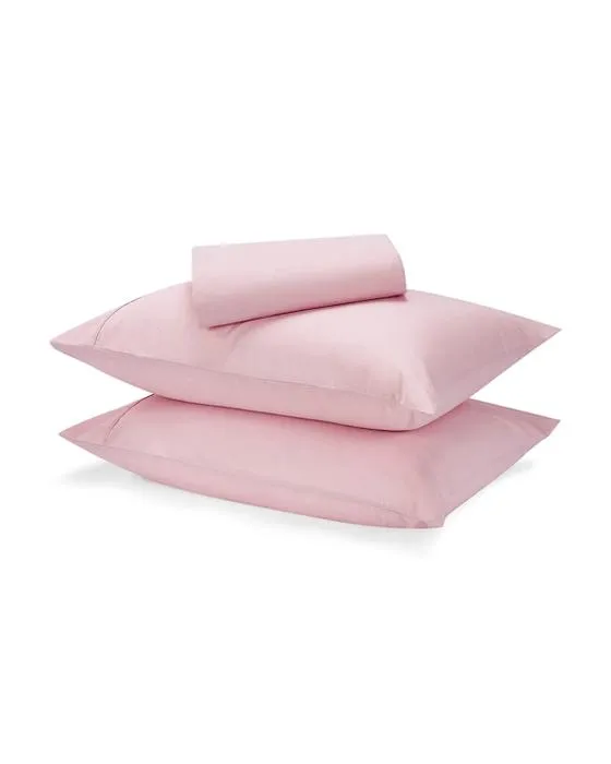 180 Ensemble de feuille de calcul de fils - lit double, rose