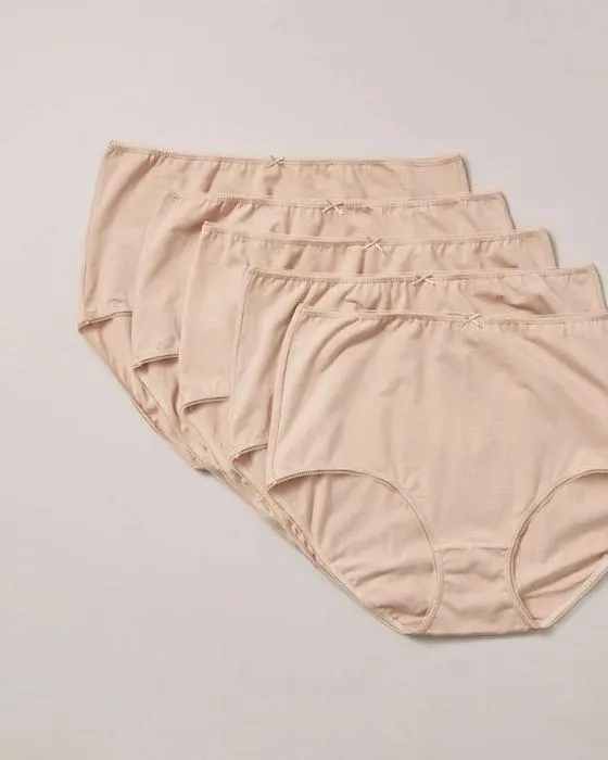 Cible 5 Pack Coton/Elasthanne Slips complets