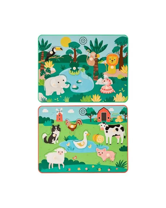 Puzzle sonore en bois - Assortiment