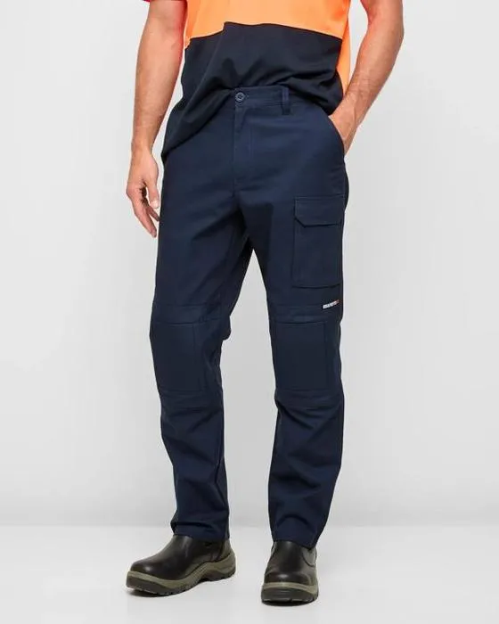 Pantalons de performance de travail en coton australien Kneepad - Graphite
