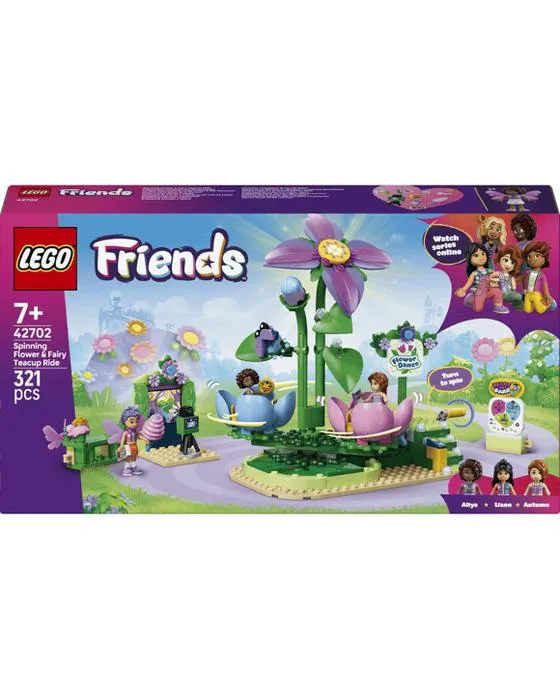 LEGO Amis Tourner Fleur & Fée Teacup Ride 42702