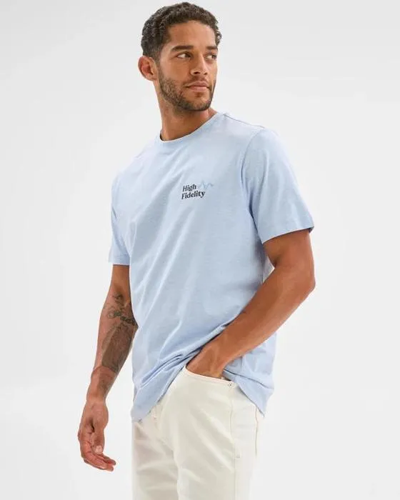 Cible Australien Cotton Rich Fréquence Imprimer T-shirt