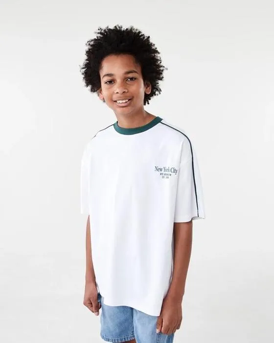 T-shirt à manches courtes surdimensionné