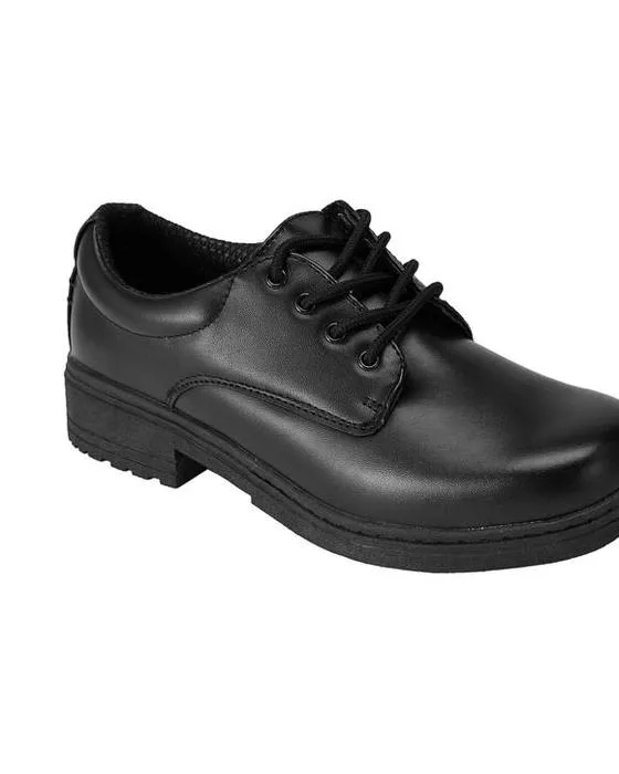 Chaussures de dentelle de l'école