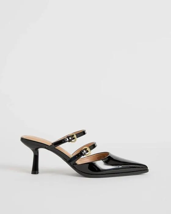 Cible femme double bande talon haute - Nora