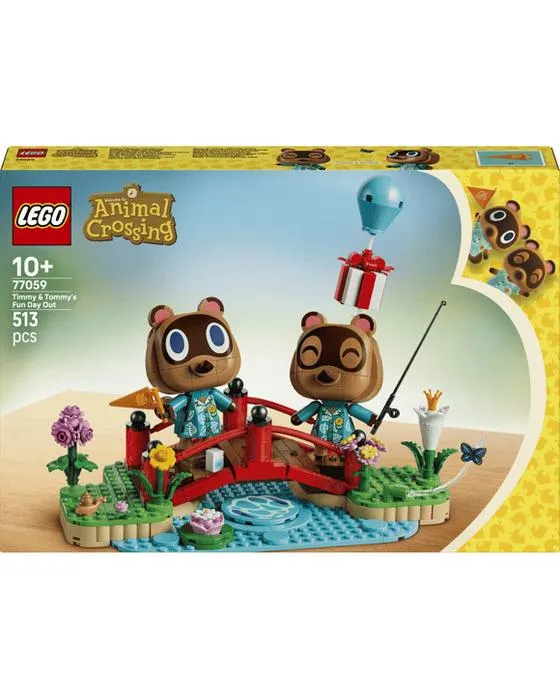 LEGO Animal Crossing Timmy & Tommy's Fun Day Out 77059