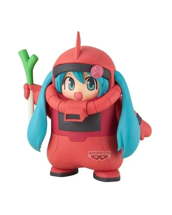 Banpresto Gundam 45e X Chapeaux Miku Chars Zaku Chapeaux Miku Version Figure