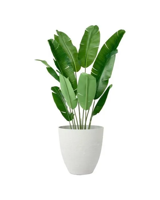 49cm Pot en plastique texturé