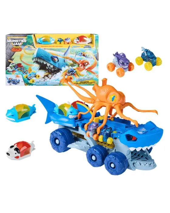 Jeu de jeu Monster Jam Mini Jams Squid Takedown
