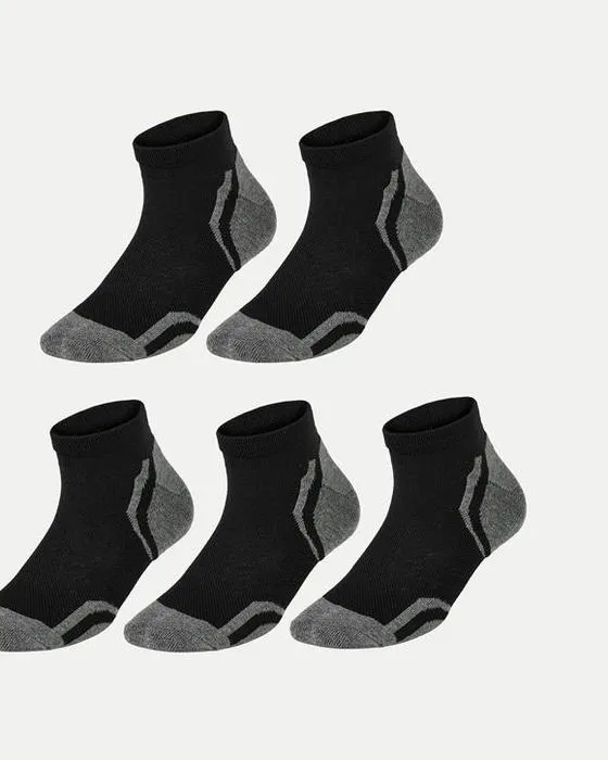 5 Paquets de chaussettes sport à mailles basses
