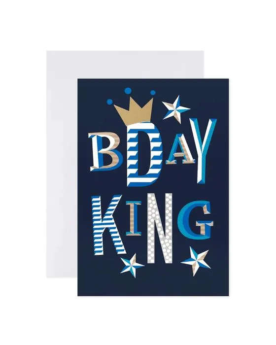 Connexions de la carte d'anniversaire Hallmark - Bday King