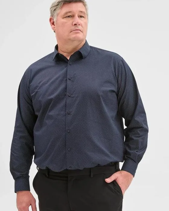 Cible Plus Taille Geo Imprimer Chemise d'affaires
