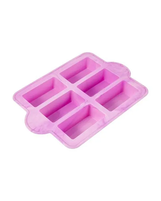 6 tasse de silicone Mini pain - violet