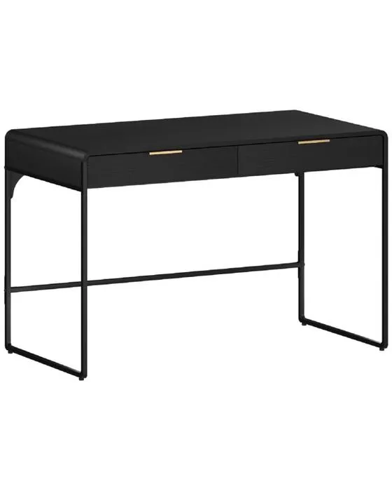 Otto Kronborg Curved Desk Black Desk Tables et postes de travail