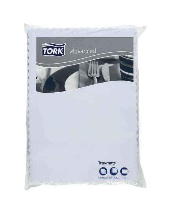 Boîte de 500 grands plateaux de Tork