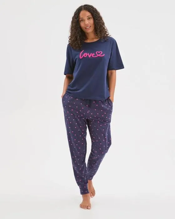 Cible Femme Australienne Coton Imprimé Sleep Joggers