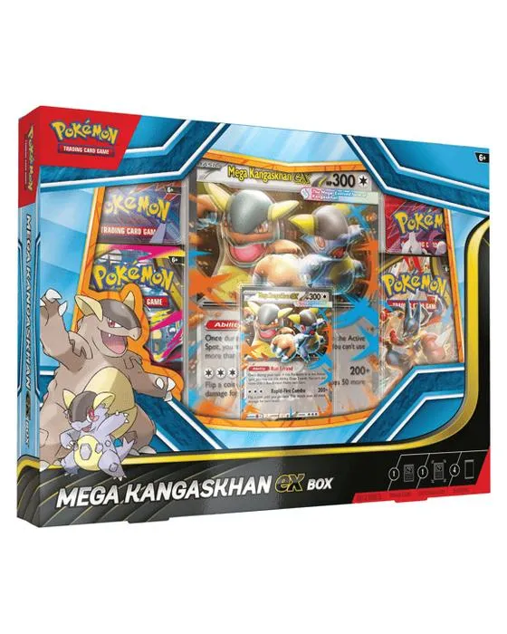 Jeu de cartes de trading de Pokemon: Mega Kangaskhan ex Box