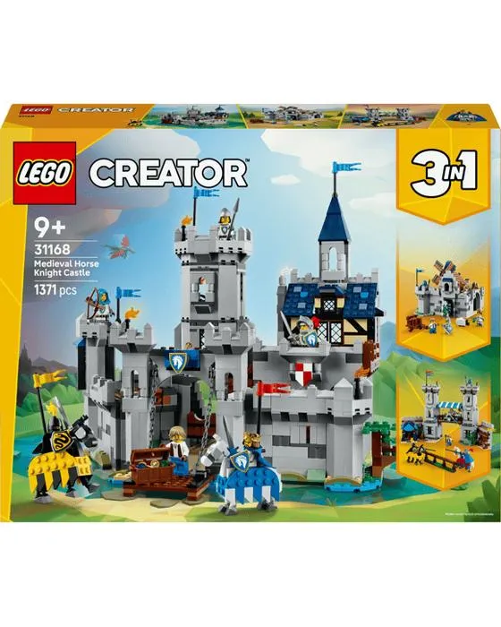 LEGO Créateur Cheval médiéval Chevalier Château 31168