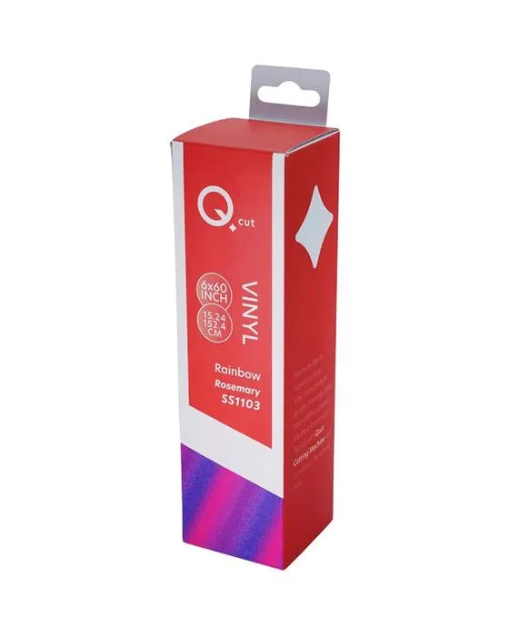 Qcut Spécialité Vinyl Rosemary Rainbow