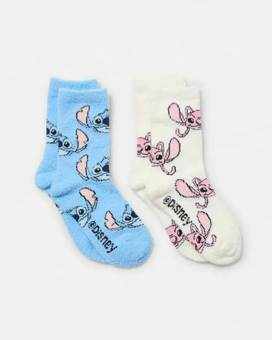 2 chaussons de lit Disney Lilo & Stitch