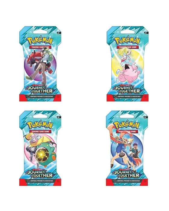 Jeu de cartes de trading Pokemon: Pistolet et Violet Voyage ensemble Blister Pack - Assortiment