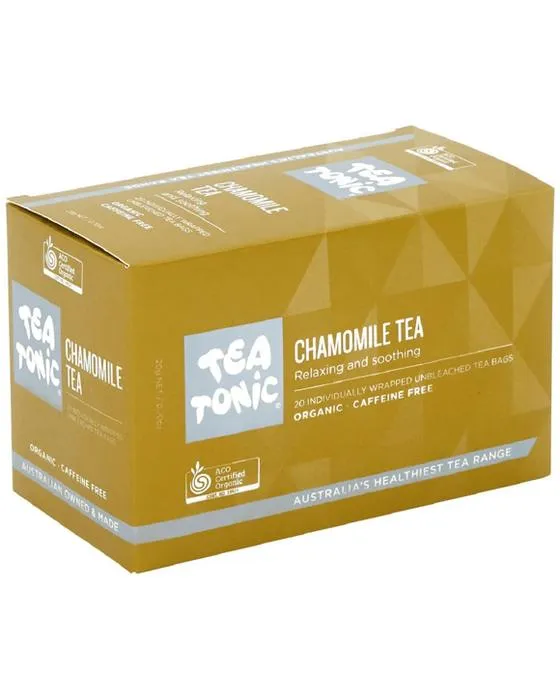 Tonic de thé Camomille Sacs à thé 20 Pack