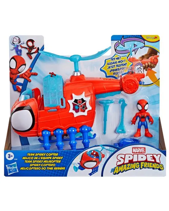 Disney Spidey & Friends Team Spidey Copter - Multi