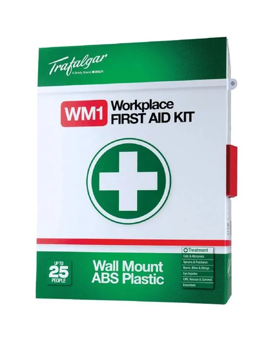 Trousse de premiers soins pour le travail à mur Trafalgar WM1