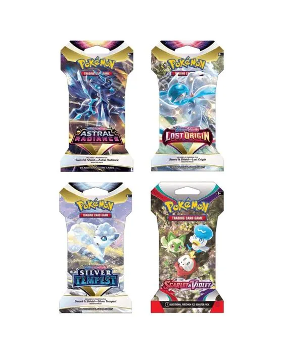 Jeu de cartes de trading Pokemon: retour Blister Pack - Assortiment