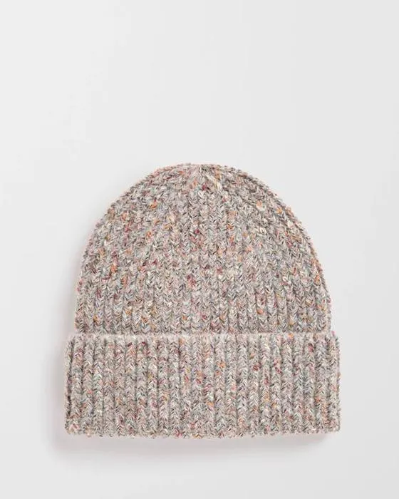 Cible femme Chunky Fleck Knit Bonnet