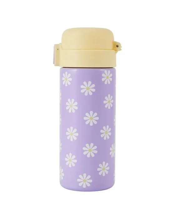 400ml Daisy Acier inoxydable Double paroi isolant bouteille de cylindre