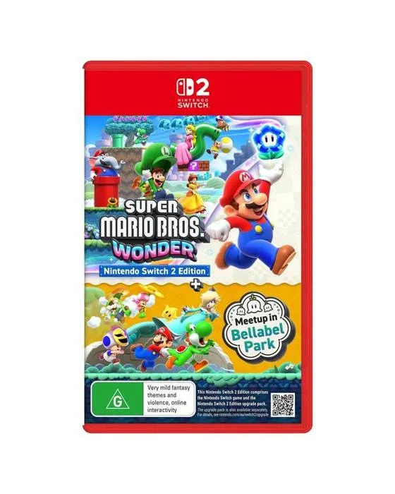 Super Mario Bros. Wonder Nintendo Switch 2 Edition + Meetup dans Bellabel Park - Switch 2