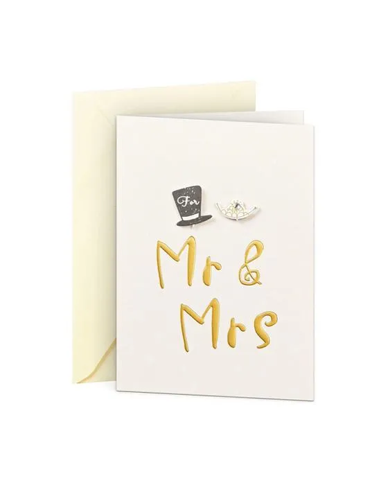 Carte de mariage Hallmark - Mr & Mrs