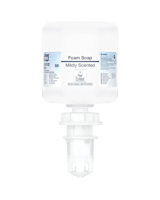 Savons en mousse de mild Tork 525mL 8 Pack