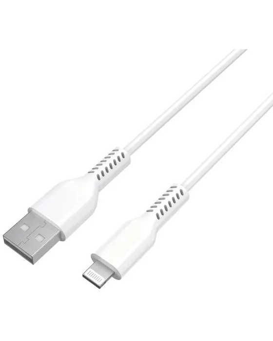 Câble USB-A Keji à Lightning 1m blanc