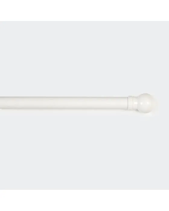 Ensemble de porte-rideaux extensibles - Blanc