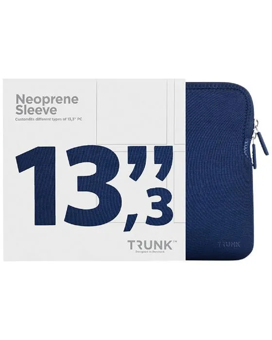 TRUNK Neoprène Manches d'ordinateur portable 13.3 Marine
