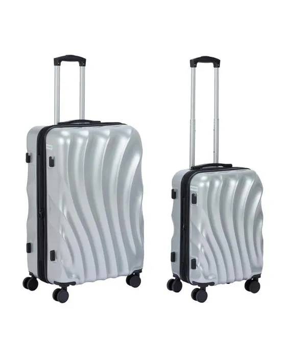Set de boîtier dur de 2 pièces Clamshell - Argent