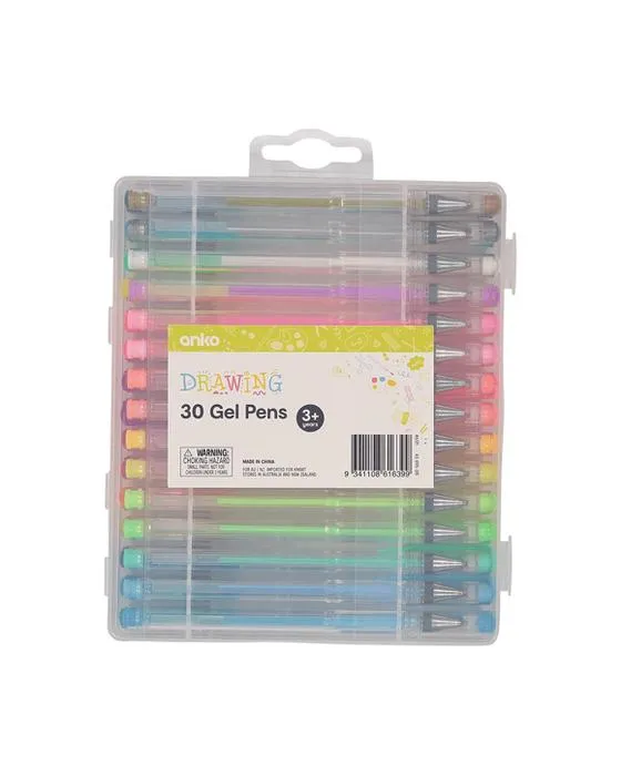 Stylo de gel 30 Pack