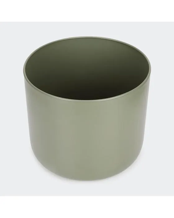 Extra Grand Pot en métal vert