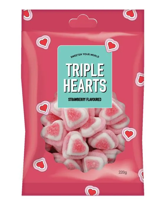 Triples coeurs 220g
