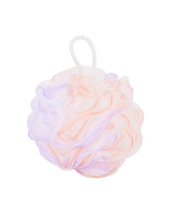 Puffe de bain pour soins corporels OXX - Lilac et pêche