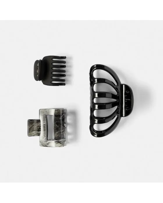 3 Pack Mix Déclaration Claw Cloches de cheveux