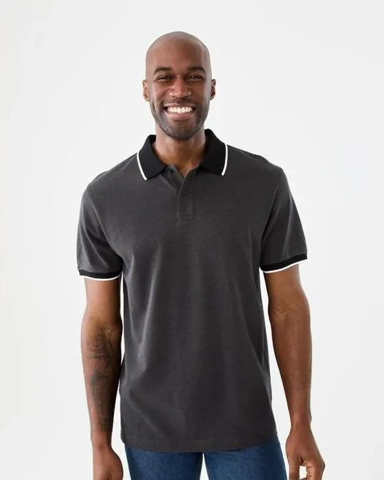 Chemise Polo Jacquard