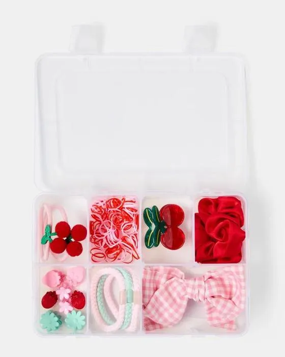Set de boîte cadeau pour accessoires - Rouge